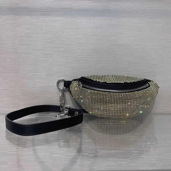 Replica Discount Fashion Alexander Wang Bling Bling Golden Belt Bag 3040