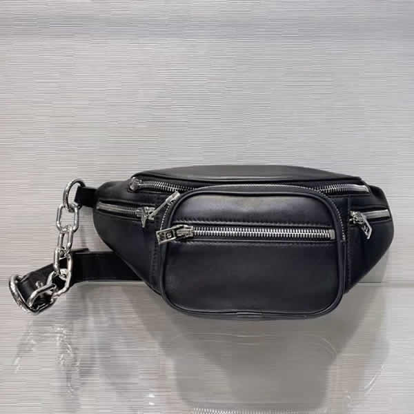 Hot Sale Replica Cheap Alexander Wang Classic Black Belt Bag