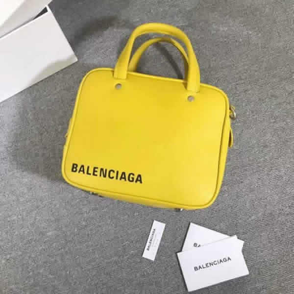 Replica Cheap Yellow Balenciaga Square Bags With 1:1 Quality