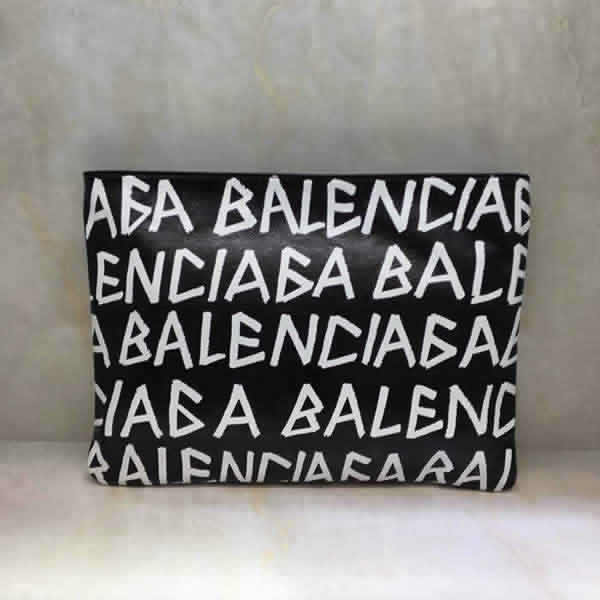 Wholesale Fake New Balenciaga Graffiti Balen Bazar Clutch Bags