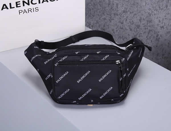 Replica New Balenciaga Cheap Letter Cloth Chest Bag Waist Bag