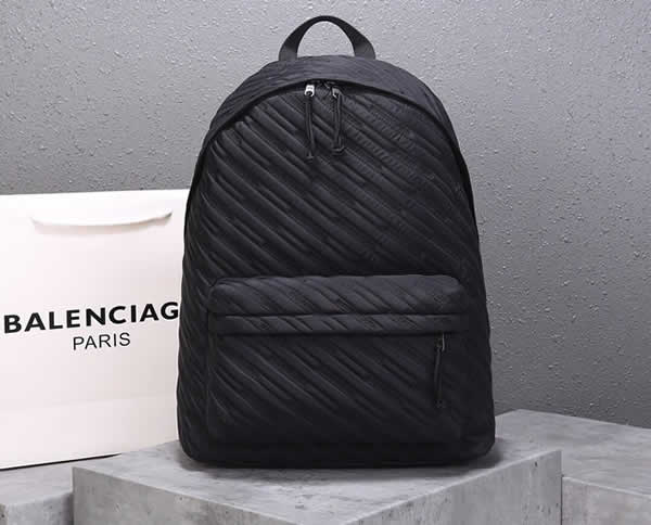 Replica Cheap Balenciaga Black Men Backpack With High Quality