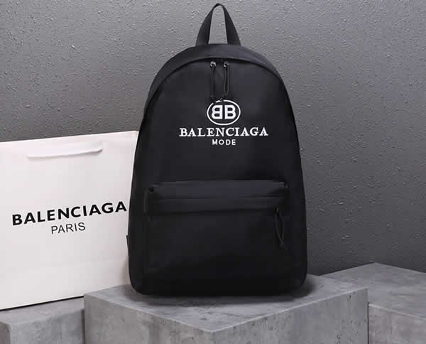 Top Quality New Balenciaga Black Men Backpack With High Quality