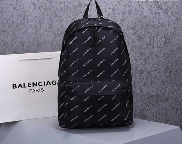Replica New Balenciaga Letter Men Backpack With High Quality