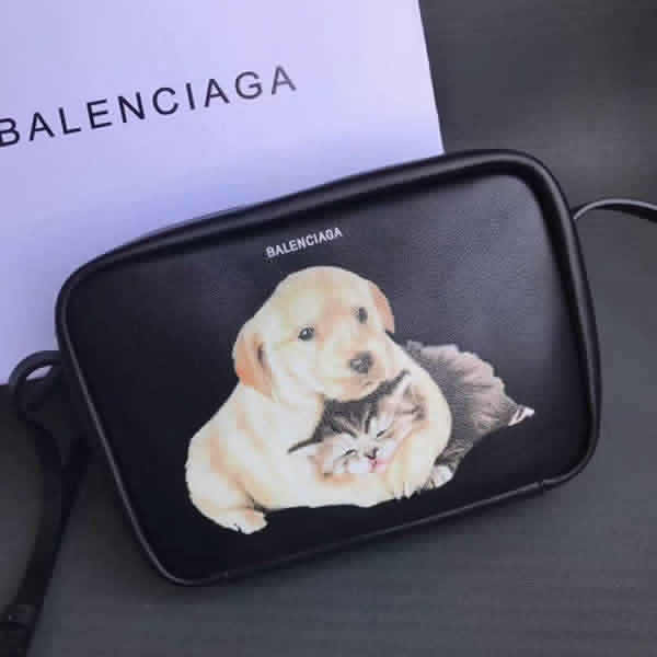 Fashion Balenciaga Black Graffiti Maverick Camera Bag Online