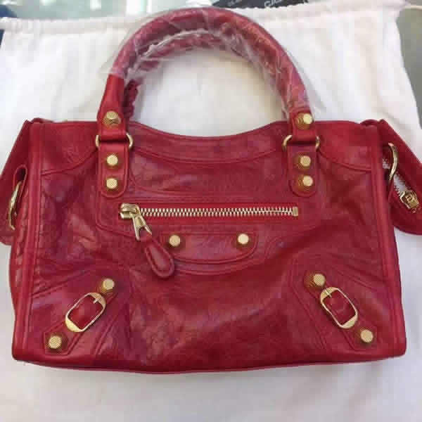 Replica Balenciaga Mini Red City Motorcycle Bag Classic Bag