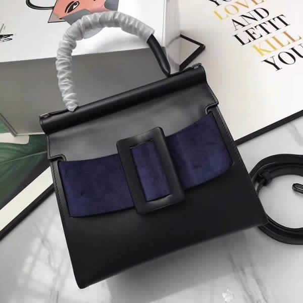 Replica Fashion Black Purple Cheap Boyy Shoulder Bags With 1:1 Quality