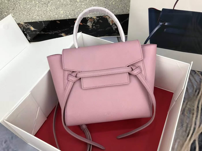 Replica Celine Flap Bag Pink Shoulder Bag With 1:1 Quality