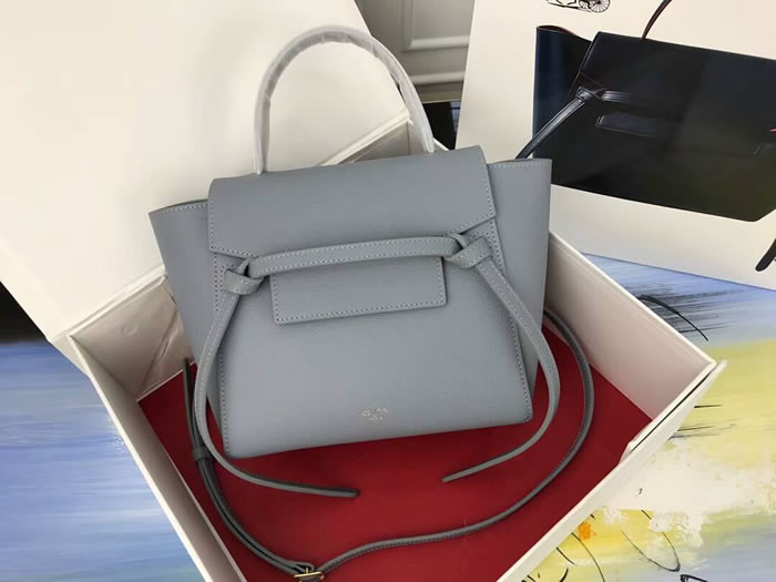 Replica Celine Flap Bag Gray Shoulder Bag With 1:1 Quality