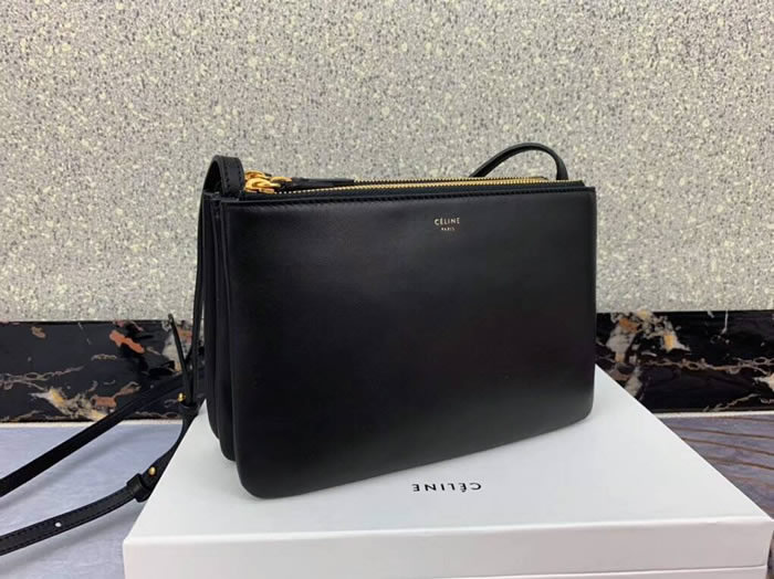 Replica Discount Celine Trio Black Messenger Bags Top Quality 165113