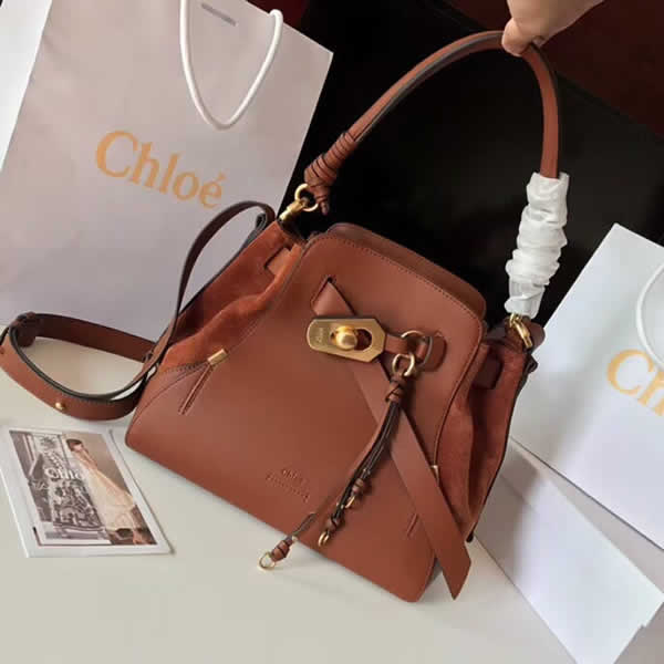 Chloe Owen Bucket Bag Crossbody Bag With 1:1 Quality 3S1199