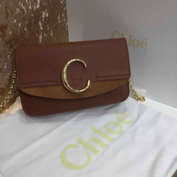 2019 New Chloe Brown Shoulder Bag Crossbody Bag S1159