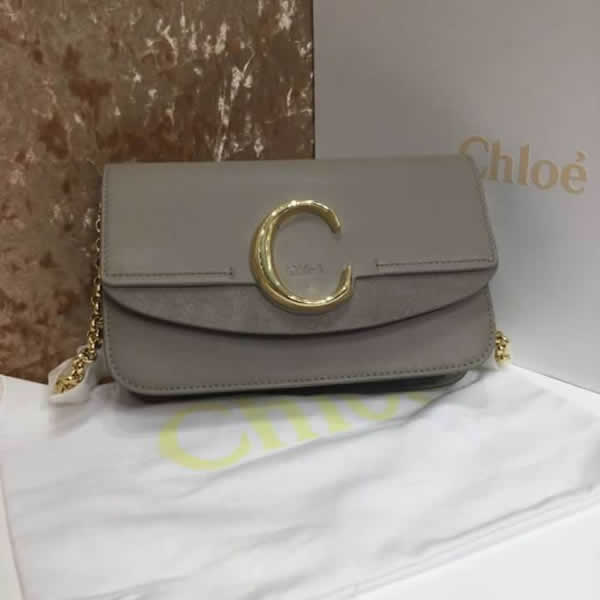 2019 New Chloe Gray Shoulder Bag Crossbody Bag S1159