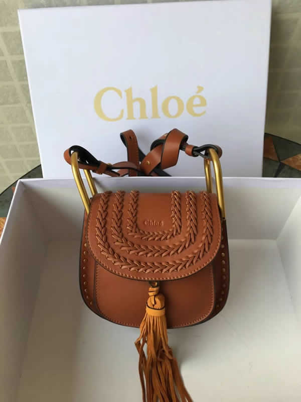 2019 New Chloe Hudson Handbag Yellow Shoulder Messenger Bag