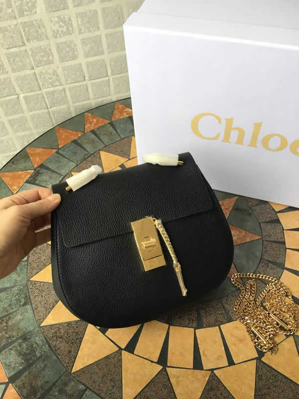 2019 Chloe Drew Classic Black New Shoulder Crossbody Bag