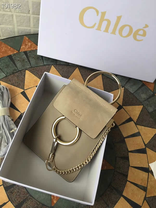 2019 New Chloe Faye Gray Series Mini Mobile Phone Bag