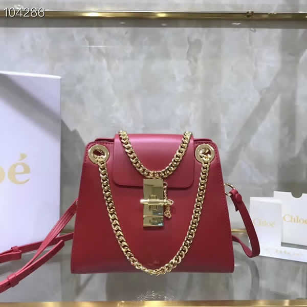 Hot Sale Fake Discount Chloe Annie Red Shoulder Bag Outlet