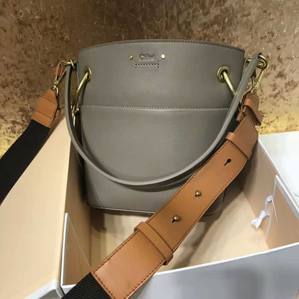 Wholesale Replica New Chloe Roy Bucket Khaki Bags Outlet