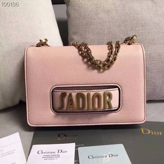 Wholesale Replica Litchi Top Quality Pink Christian Dior Handbags