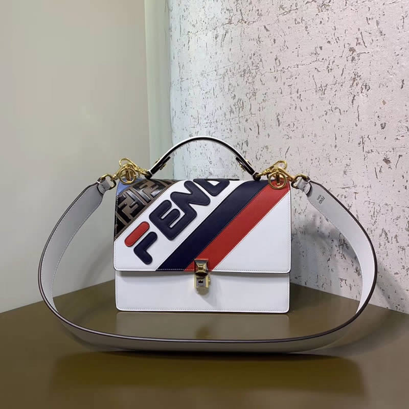 2019 Fashion Discount Fendi White Crossbody Shoulder Bag 650