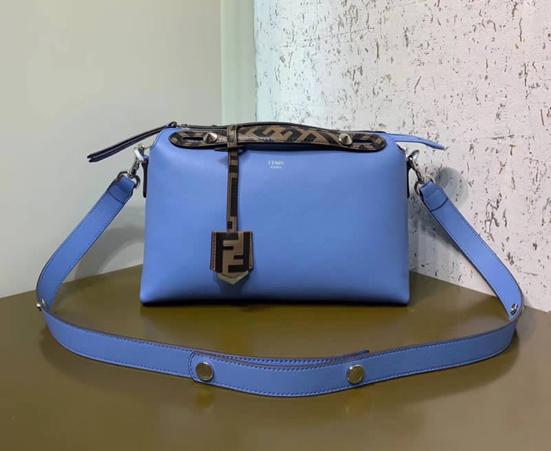 2019 New Fendi Degrade Blue Tote Shoulder Crossbody Bag 1150S