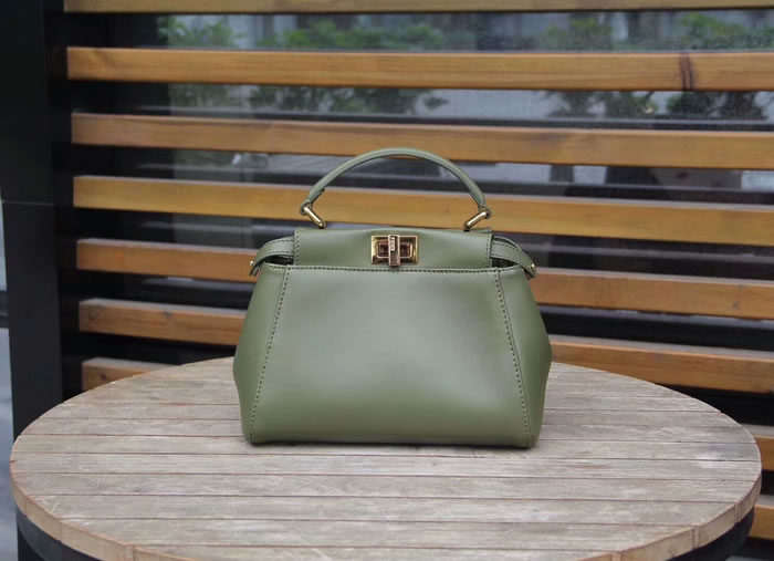 Replica New Fashion Fendi Green Messenger Bag Top Quality 8244