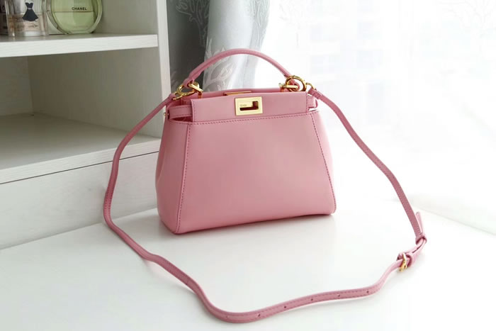 Replica New Fashion Fendi Pink Messenger Bag Top Quality 8244