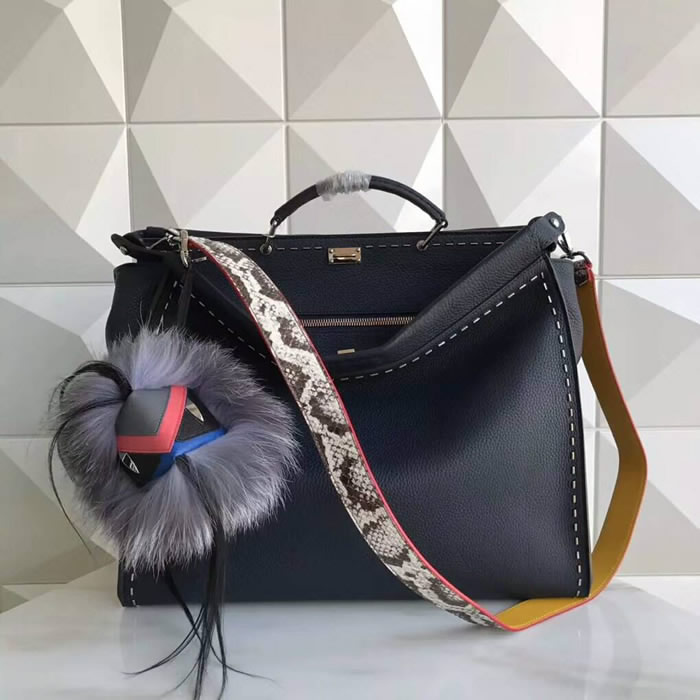 Fake Discount Fendi Men Handbag Black Crossbody Bag 2516Fl