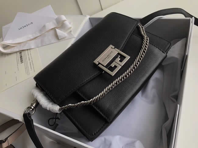 Replica Givenchy New GV3 Largebag Black Flap Shoulder Crossbody Bag