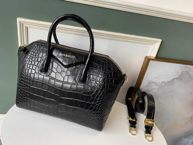 Replica Givenchy Cheap Crocodile Pattern Classic Antigona Tote Leather Fashion Portable Messenger Bag
