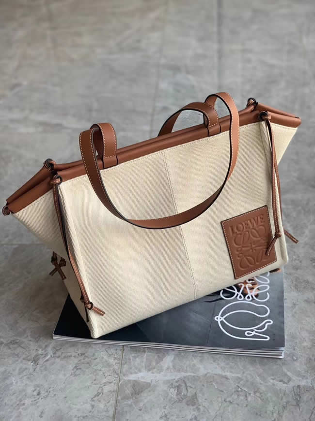 Replica Discount Loewe Cushion Tote New Canvas Handbag Messenger Bag