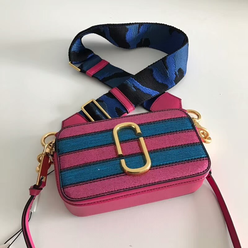 Fake Cheap New Fashion Marc Jacobs Stripe Camera Bags For Sale