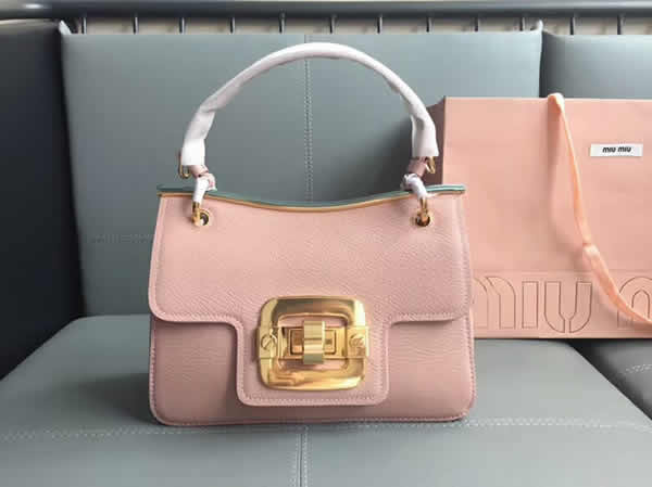 Replica Fashion Cheap Pink Miu Miu Handbag High Quality 5BD042