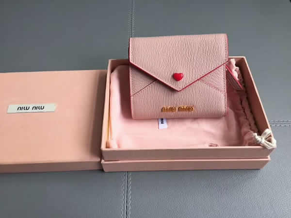 Replica Cheap Miu Miu New Love Pink Wallet 5Mh014