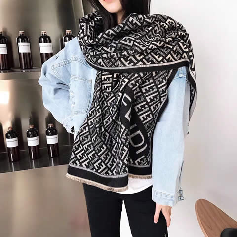 Replica Cheap Fendi Scarves For Ladies With 1:1 Quality 09
