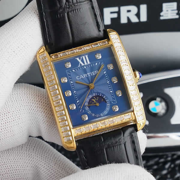 Replica Swiss Cartier Calibre de Cartier Man Mechanical Movement Watches