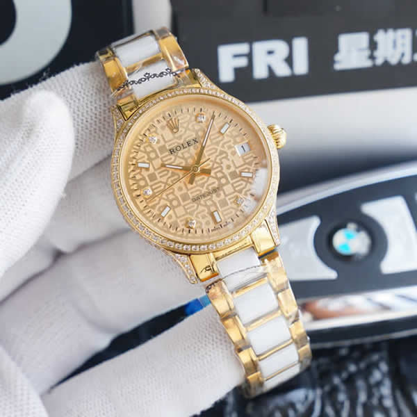 Replica Rolex Swiss New Women Mechanical Movement Watches