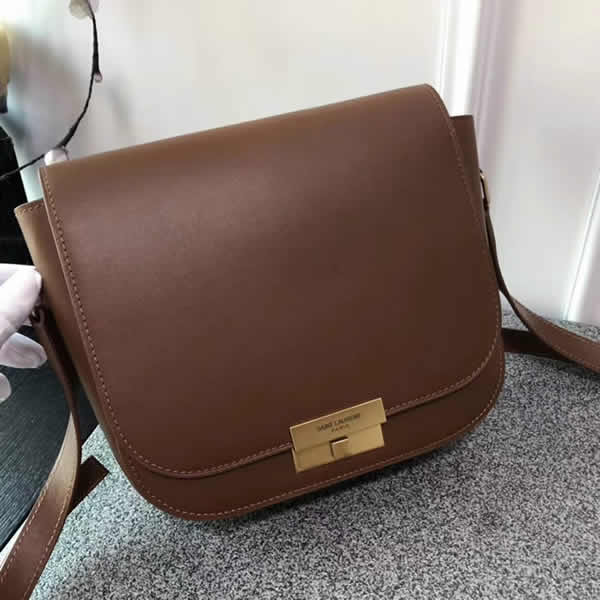 Replica YSL Flip Single Brown Shoulder Messenger Bag Outlet