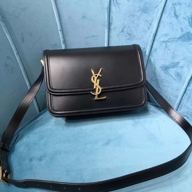 Replica Fashion Yves Saint Laurent Solferino Box Monogram Black Shoulder Bag