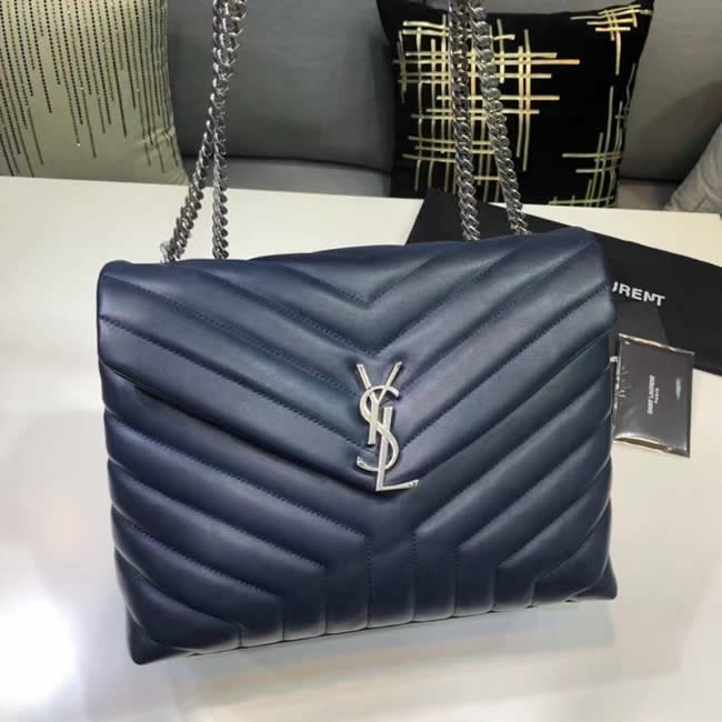 Knock Off Yves Saint Laurent Classic Flap Bag Leather Black Crossbody Bag