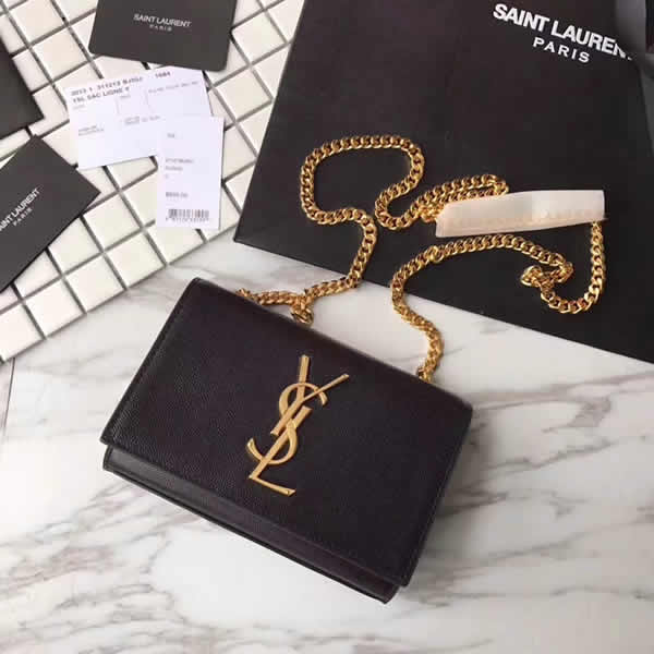 Fashion Fake YSL Black Classic Tassel Bag With 1:1 Quality