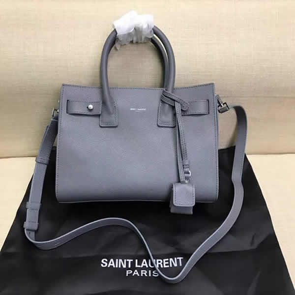 Top Quality Saint Laurent Women Blue Shoulder Crossbody Bag