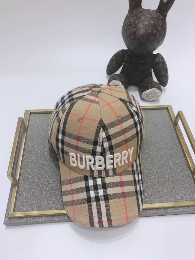 Great Hat Unisex Cotton Adjustable Burberry Baseball Cap Designer Fashion Cap Online