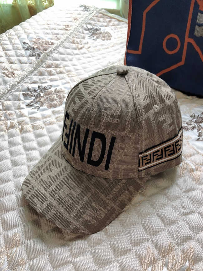 Fake Fendi Fashion Hip-Hop Personality Baseball Cap Cartoon Wild Hat Hip-Hop Hats Adjustable Outdoor Sports Caps Snapback Hats