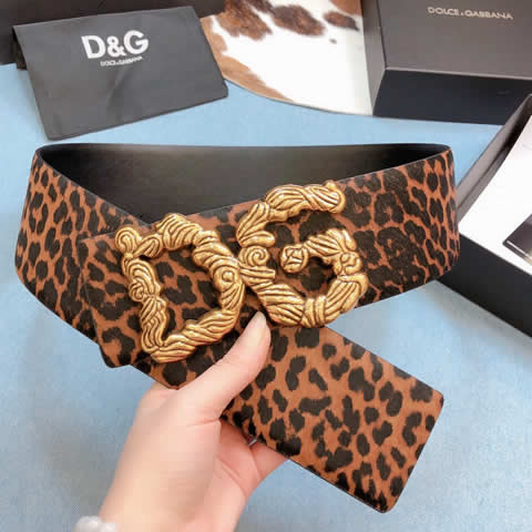Replica Discount New Dolce & Gabbana Luxury Designer Belt High Quality Women Genuine Real Leather Belts 21