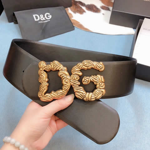 Replica Discount New Dolce & Gabbana Luxury Designer Belt High Quality Women Genuine Real Leather Belts 24