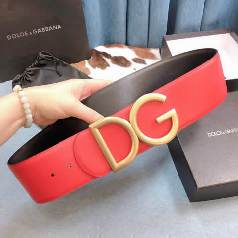 Replica Discount New Dolce & Gabbana Luxury Designer Belt High Quality Women Genuine Real Leather Belts 32