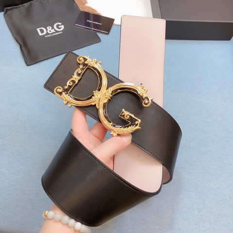 Replica Discount New Dolce & Gabbana Luxury Designer Belt High Quality Women Genuine Real Leather Belts 33