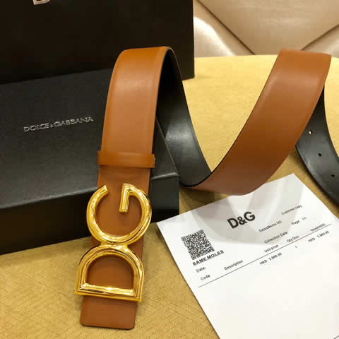 Fake Dolce & Gabbana Men Belts Cheap Belt Genune Leather High Quality Belts For Men Leather Strap Casual 04