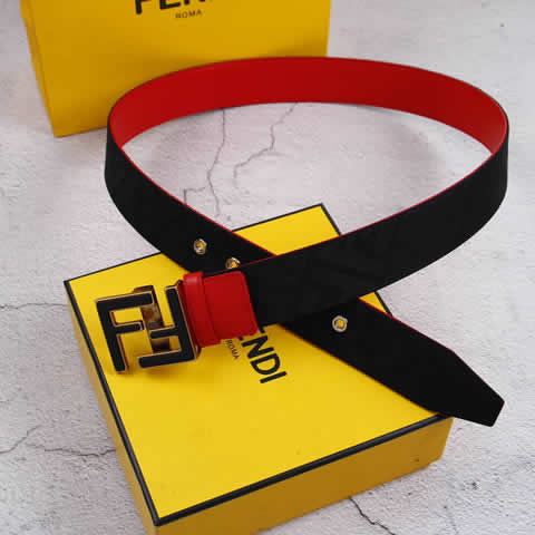 Replica New Fendi Men Belt Male Genuine Leather Belt Men Strap Belts For Men Fashion Belts 01
